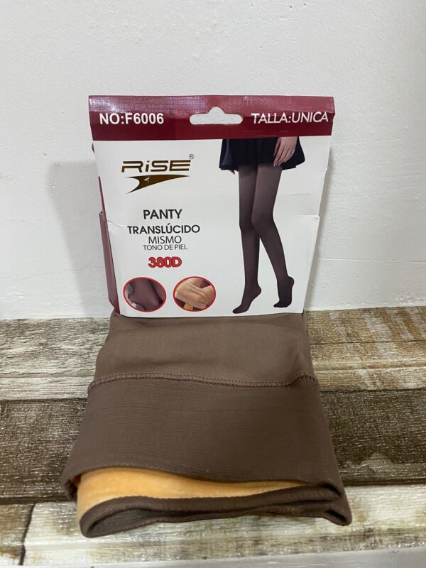 Panty translucida mismo tono de piel